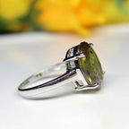 Sultanite Gemstone Ring-Statement Ring-Unique Ring-Seven Colour Changing Ring- Sultanite Ring-925 Sterling Silver Ring,Gift for Wife