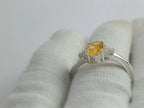 Yellow Topaz Ring-Natural Golden Topaz Ring-925 Sterling Silver Ring-Golden TOPAZ Jewelry-Vintage Ring-Birthstone TOPAZ Ring