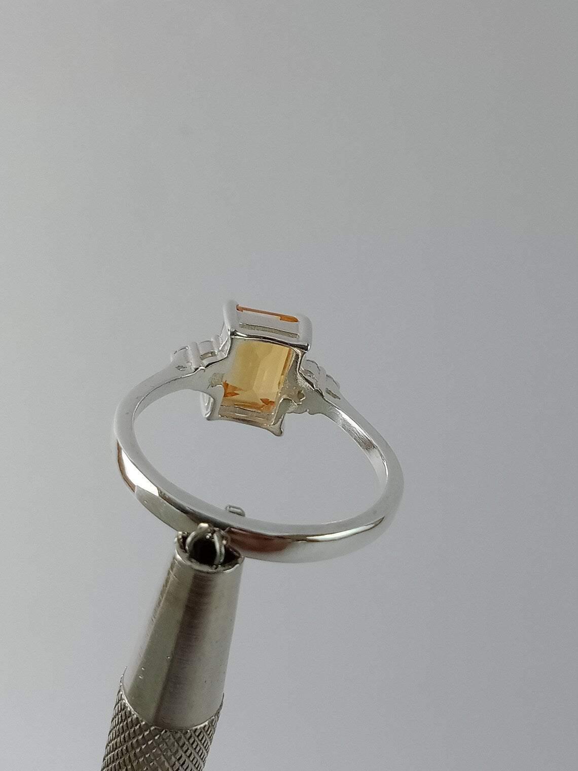 Gift Ring-Golden Topaz Ring-Yellow Topaz Ring-Vintage Ring-Birthstone Topaz Ring-Natural Golden Topaz Gemstone Ring-Promise Ring-Topaz Ring