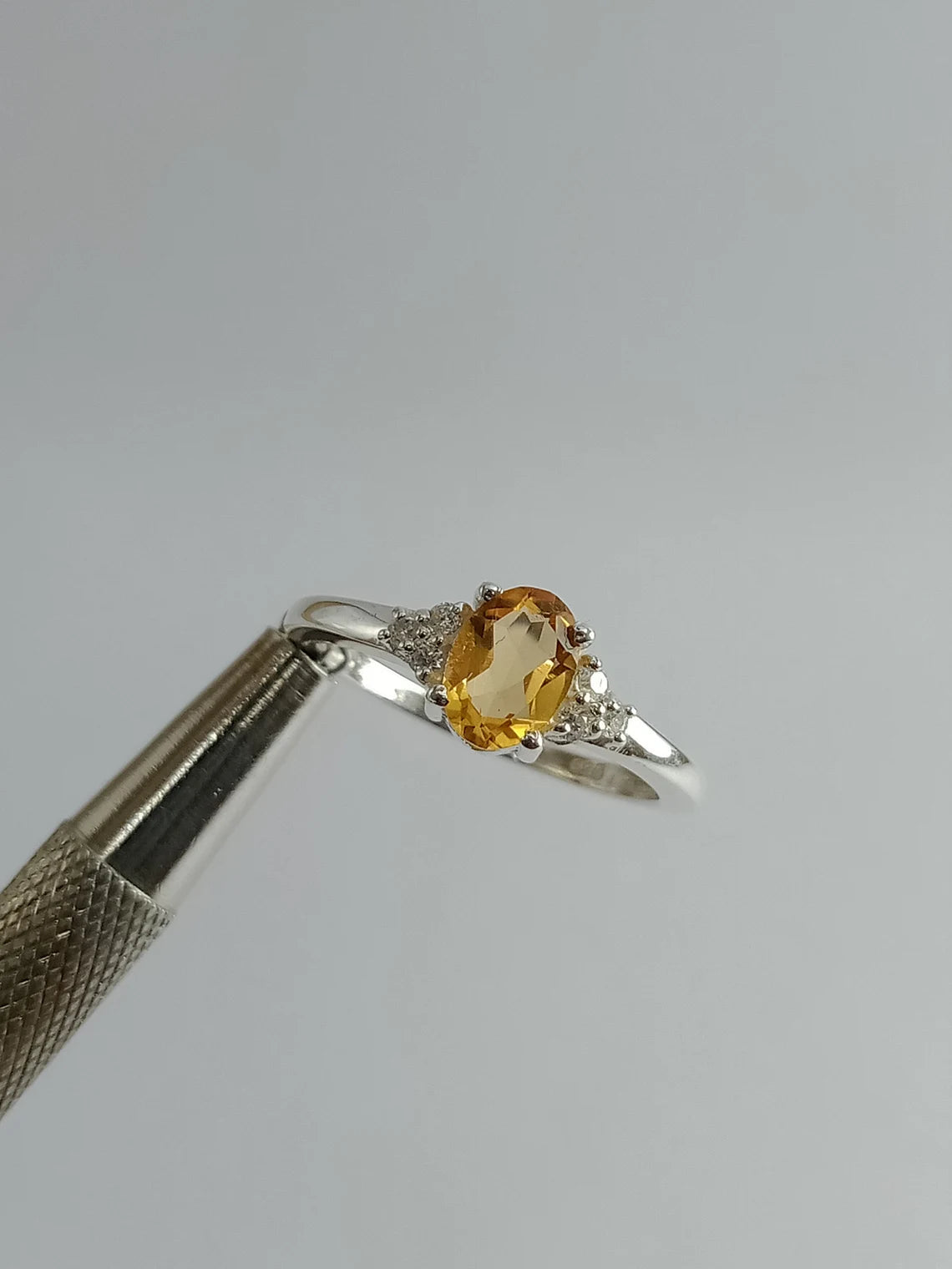 Yellow Topaz Ring-Natural Golden Topaz Ring-925 Sterling Silver Ring-Golden TOPAZ Jewelry-Vintage Ring-Birthstone TOPAZ Ring