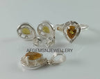 Sultanite Jewelry Set/Pendant,Earring And Sultanite Ring /925 Silver Jewelry Set-Pear Sultanite Set-Colors Changing Sultanite Jewelry Set
