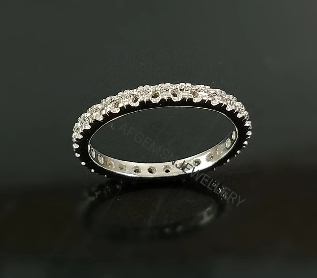 2X2 MM Round Semi Mount Ring-Without Stone Ring-Promise Ring-Women Ring-925 Sterling Silver Ring-2x2MM Round Ring-Prong Setting Ring