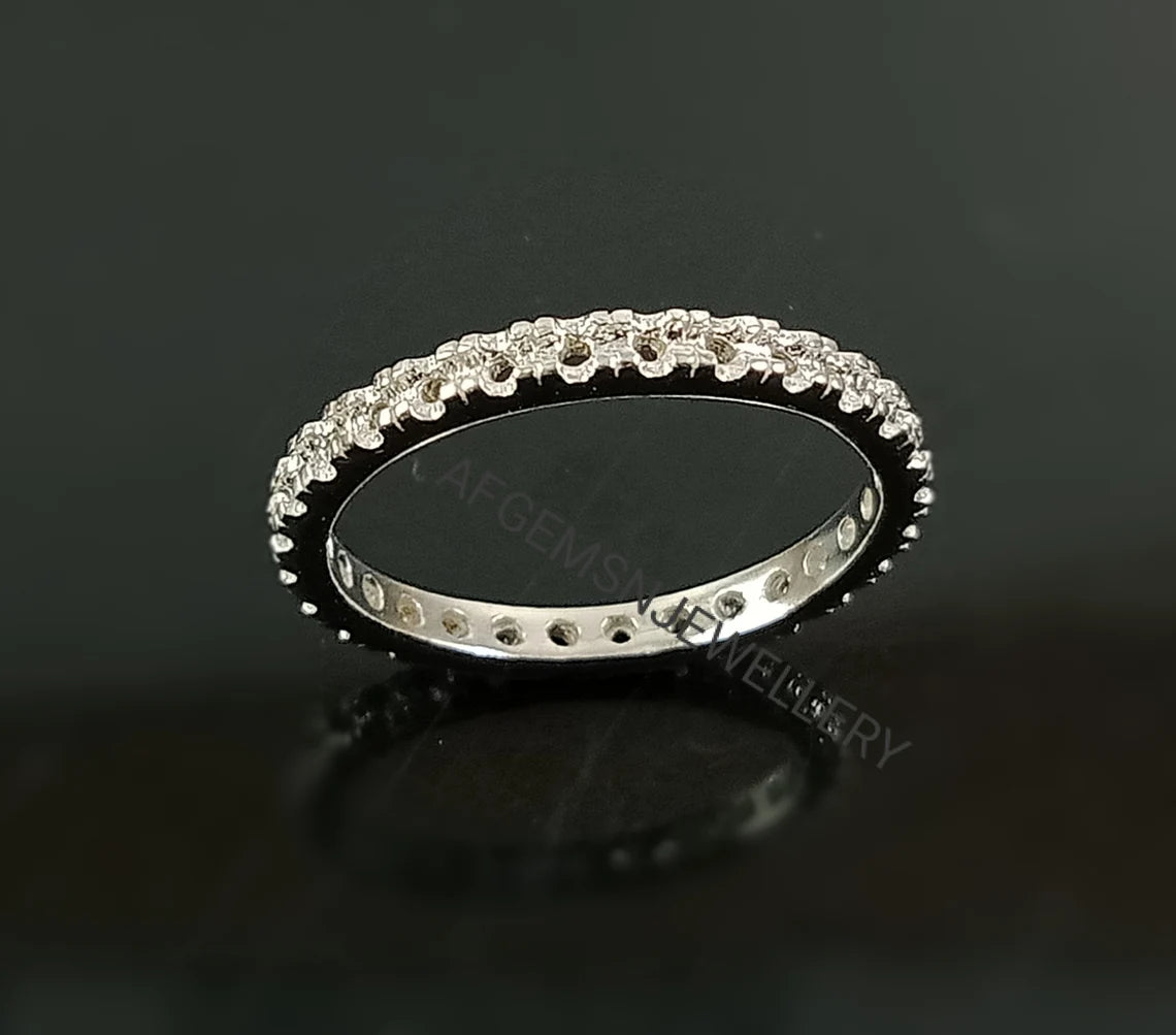 2X2 MM Round Semi Mount Ring-Without Stone Ring-Promise Ring-Women Ring-925 Sterling Silver Ring-2x2MM Round Ring-Prong Setting Ring