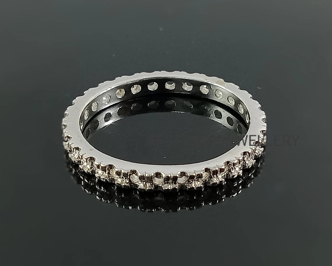 2X2 MM Round Semi Mount Ring-Without Stone Ring-Promise Ring-Women Ring-925 Sterling Silver Ring-2x2MM Round Ring-Prong Setting Ring