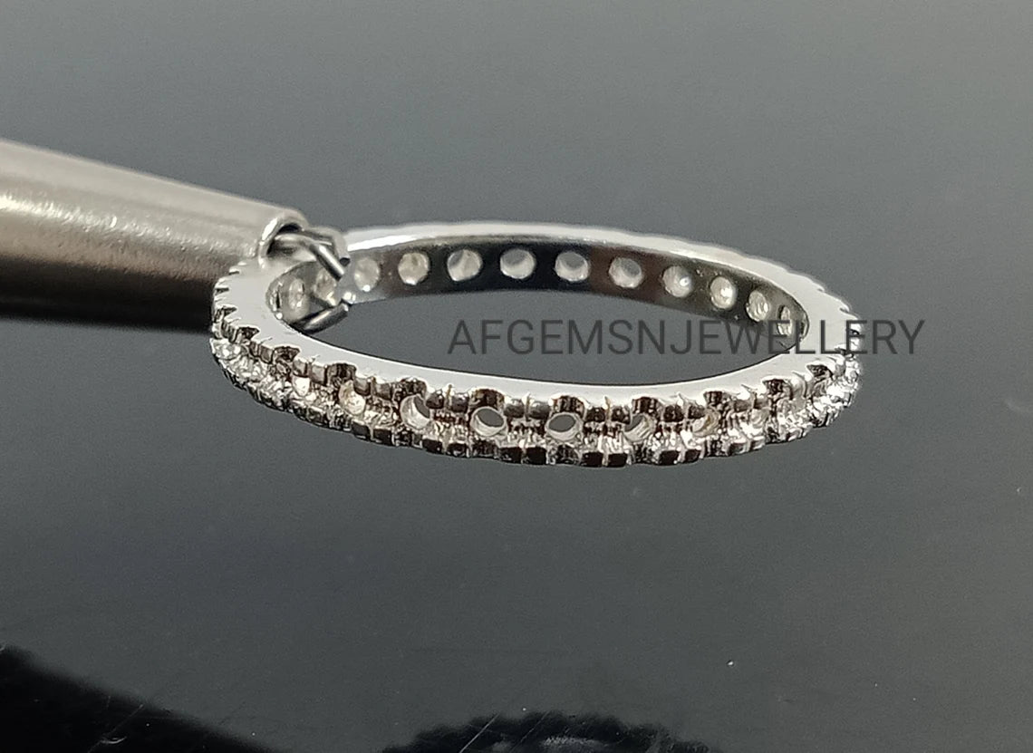 2X2 MM Round Semi Mount Ring-Without Stone Ring-Promise Ring-Women Ring-925 Sterling Silver Ring-2x2MM Round Ring-Prong Setting Ring