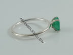 100%Natural Emerald Ring-Green Emerald Ring-Emerald Silver Ring-Zambian Emerald Ring-Emerald Ring-Unique Emerald Ring-Oval Emerald
