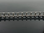7X7 MM Cushion Semi Mount Bracelet-Without Stone Bracelet-Tennis Bracelet-Ready to be Set With Your Own Stone-925 Sterling Silver Bracelet