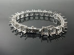 7X7 MM Cushion Semi Mount Bracelet-Without Stone Bracelet-Tennis Bracelet-Ready to be Set With Your Own Stone-925 Sterling Silver Bracelet