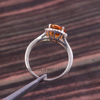 Genuine Yellow Topaz Ring-Natural Golden Topaz Ring-925 Sterling Silver Ring-Golden TOPAZ Jewelry-Vintage Ring-Birthstone TOPAZ Ring
