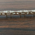 Oval Tennis Bracelet-Semi Mount Bracelet-925 Sterling Silver Bracelet-Ready to be Set With Your Own Stone-Without Stone Bracelet