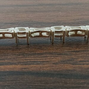 Oval Tennis Bracelet-Semi Mount Bracelet-925 Sterling Silver Bracelet-Ready to be Set With Your Own Stone-Without Stone Bracelet