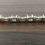 Oval Tennis Bracelet-Semi Mount Bracelet-925 Sterling Silver Bracelet-Ready to be Set With Your Own Stone-Without Stone Bracelet